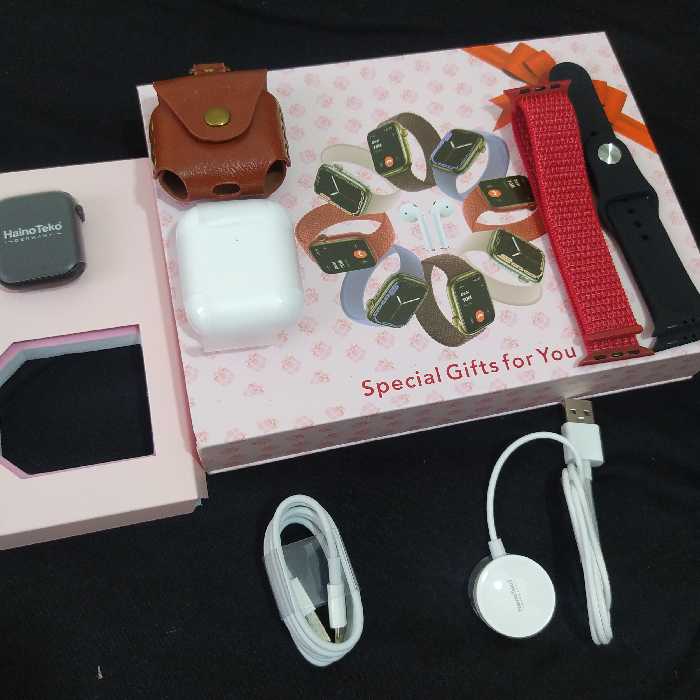 ساعت هوشمند هاینو تکو مدل GP3 به همراه هدفون بی سیم