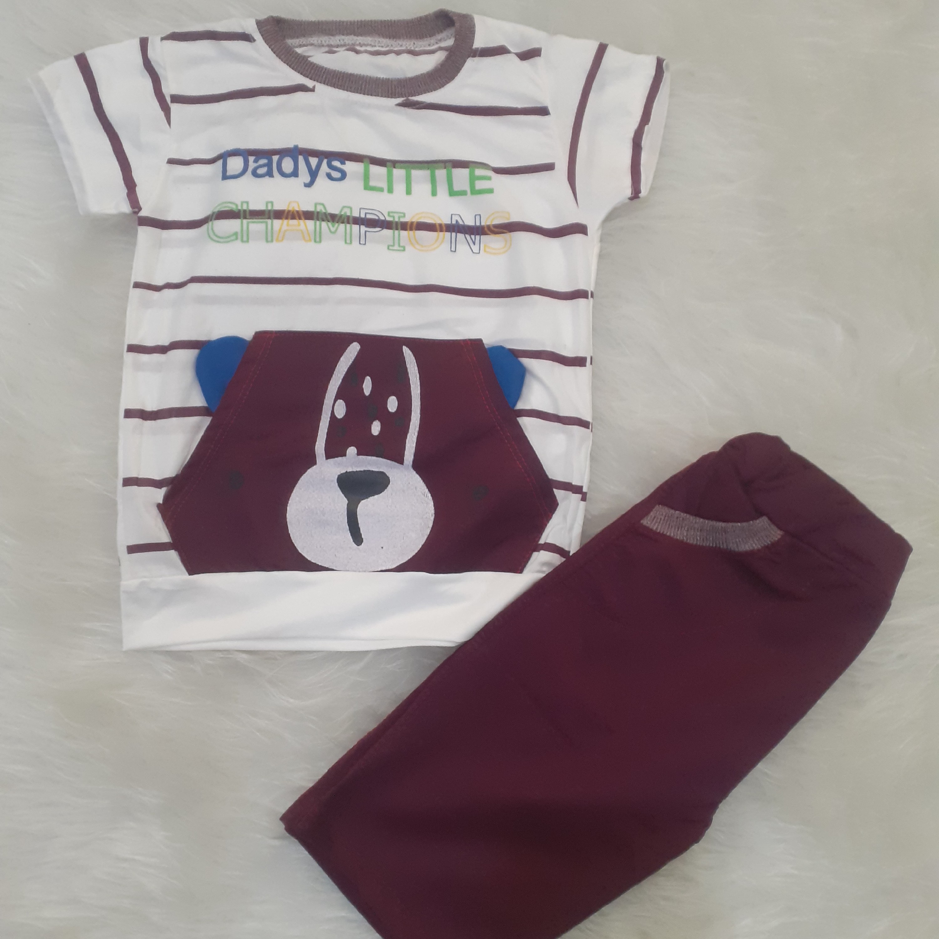 تیشرت شلوارک پسرانه جنس خنک و نازک مناسب فصل