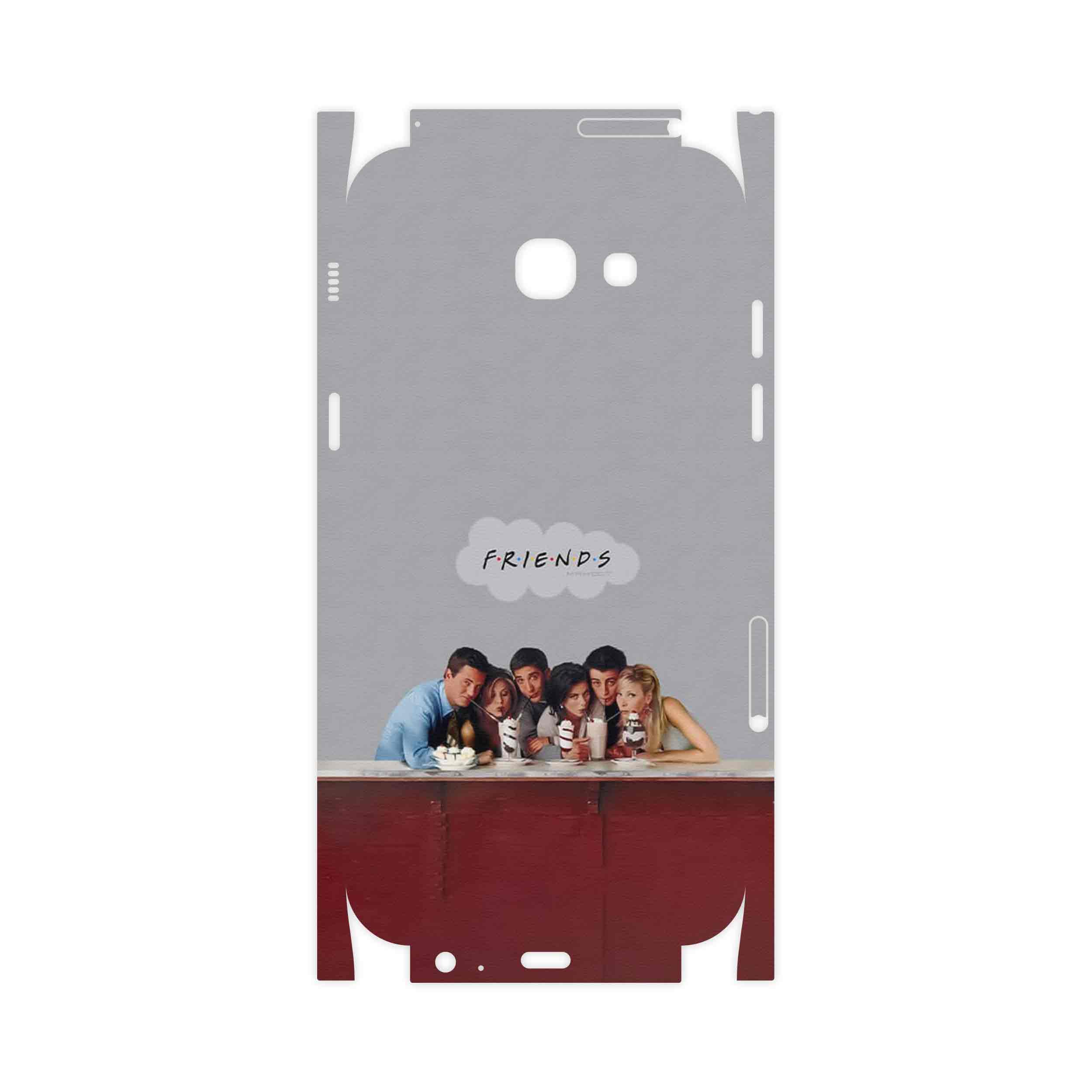 برچسب پوششی ماهوت مدل Friends 1-FullSkin مناسب برای گوشی موبایل سامسونگ Galaxy A7 2017