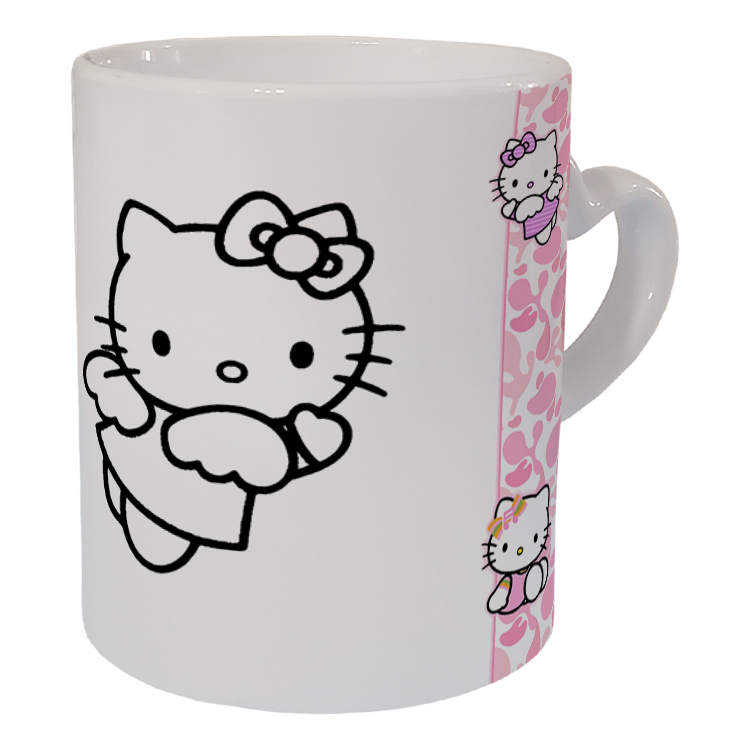 ماگ مدل دسته قلبی طرح کیتی کد 40