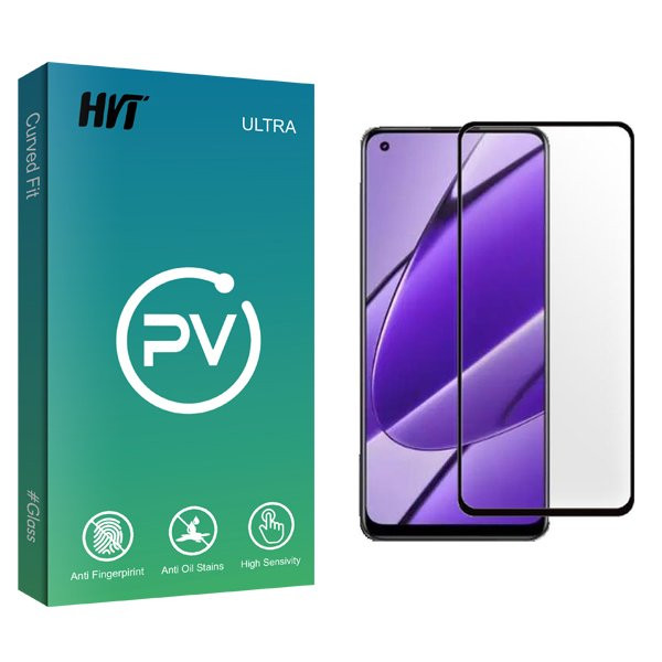 محافظ صفحه نمایش شیشه ای اچ وی تی مدل PV مناسب برای گوشی موبایل ریلمی 11 4G | کالا برتری