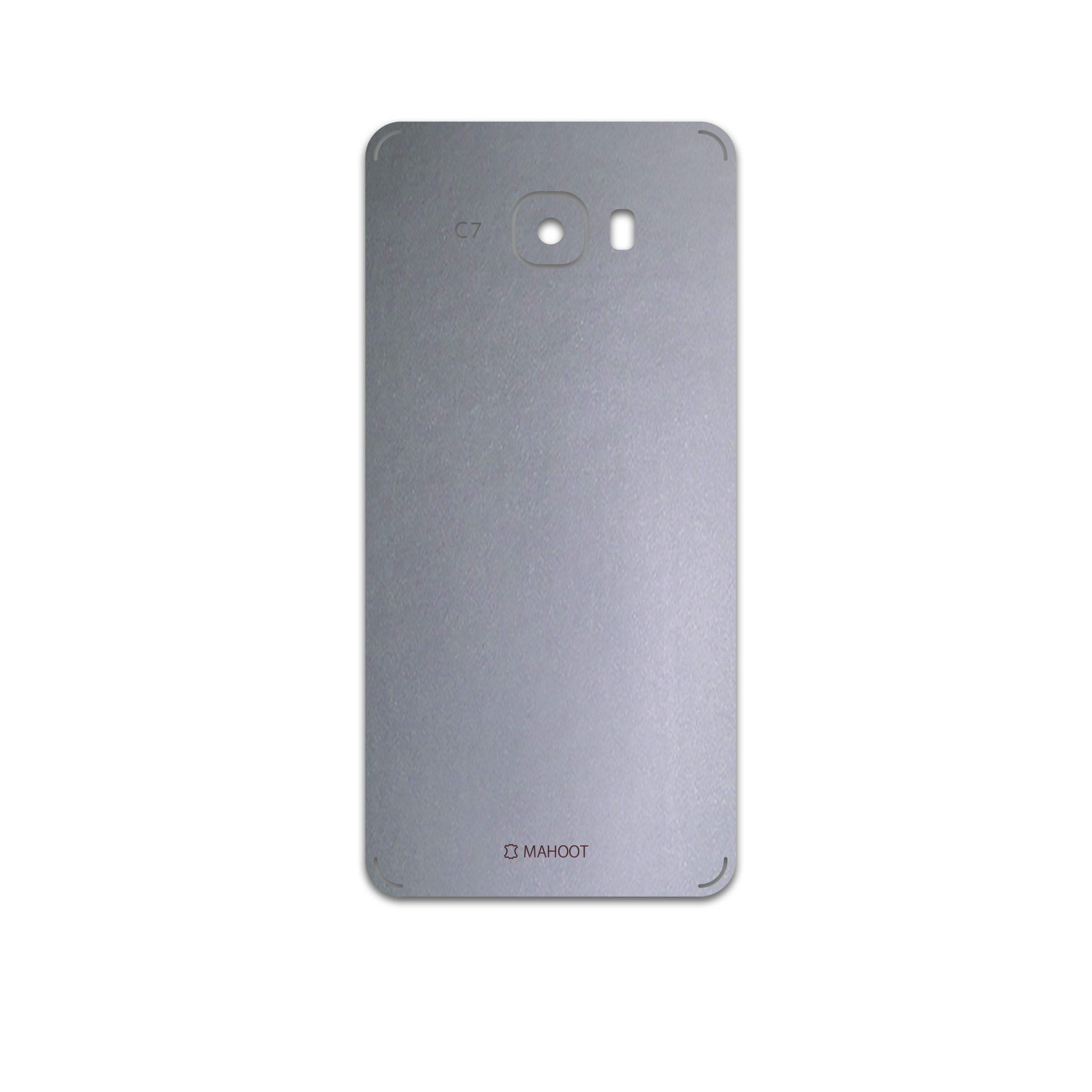 برچسب پوششی ماهوت مدل Matte-Silver مناسب برای گوشی موبایل سامسونگ Galaxy C7