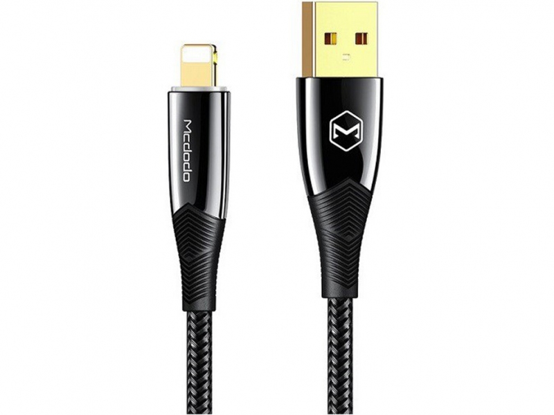 کابل شارژ سریع و انتقال داده لایتنینگ مک دودو Mcdodo CA-806 Auto Power Off Lightning Data Cable 1.8m