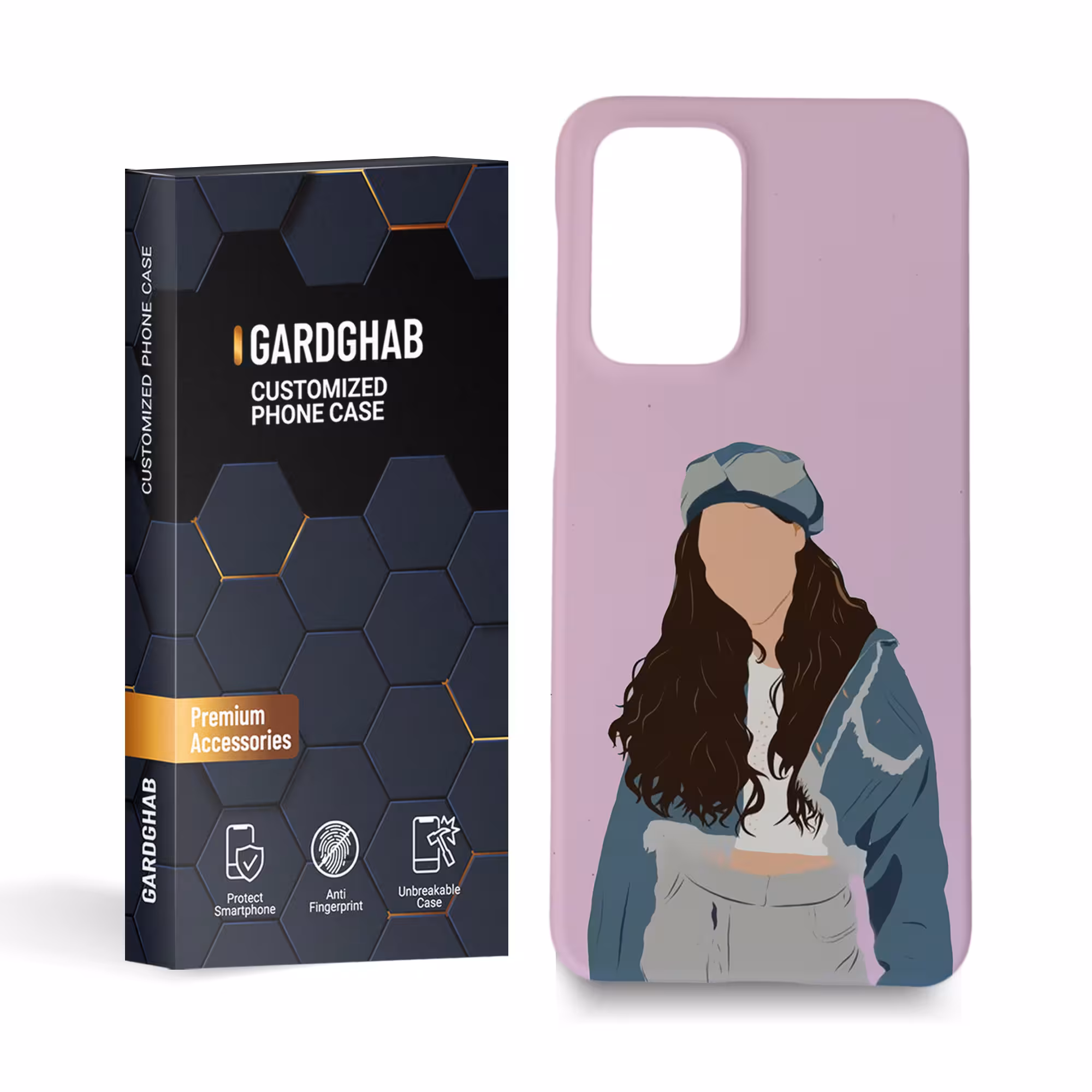 کاور گارد قاب مدل دخترانه مناسب برای گوشی موبایل سامسونگ Galaxy a33 
