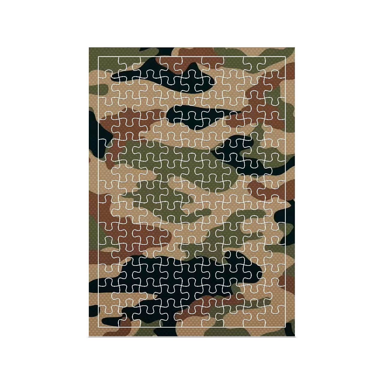 پازل 117 تکه مدل ارتشی کد 514
