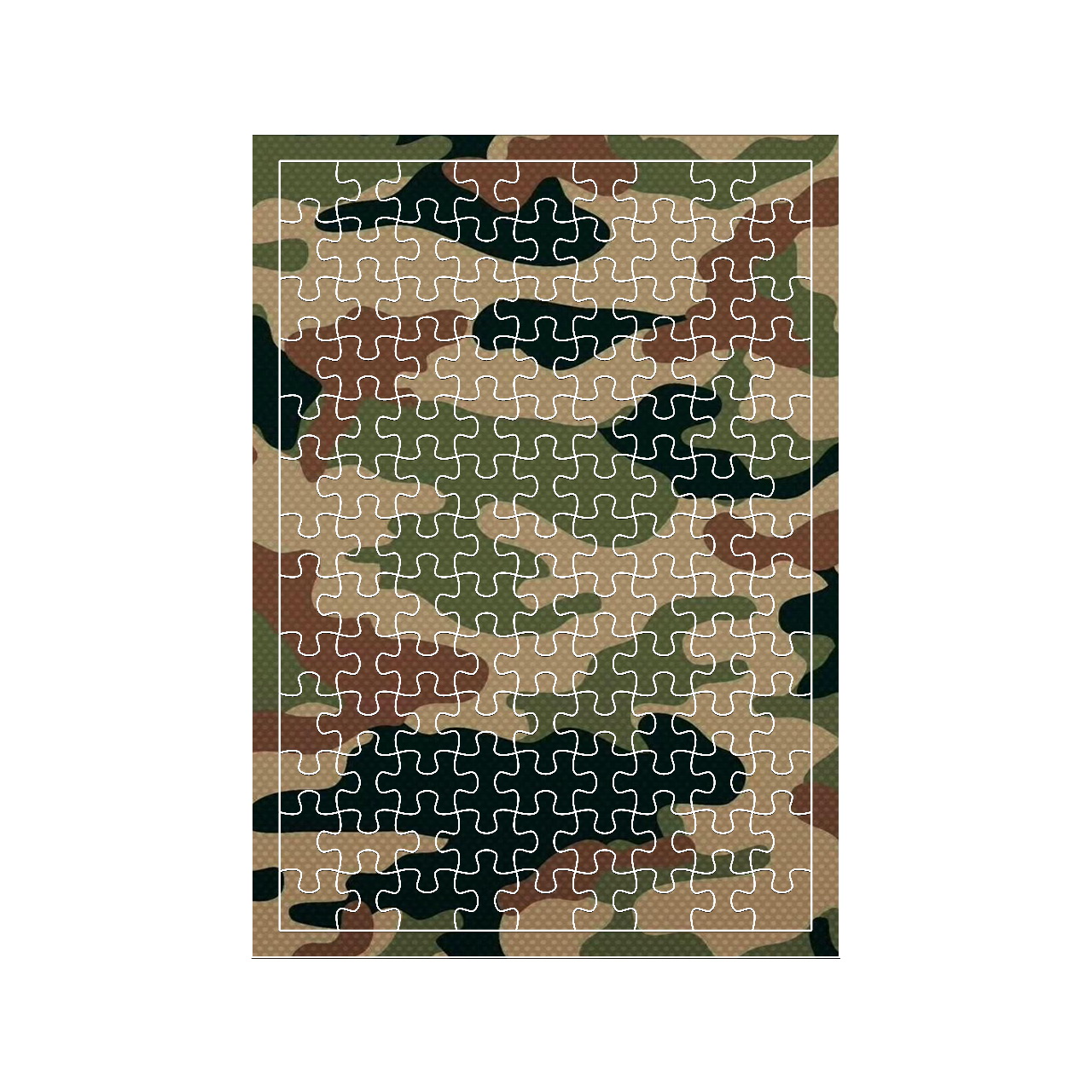 پازل 117 تکه مدل ارتشی کد 514