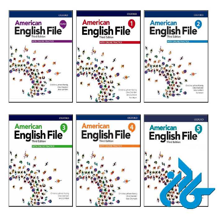 پک کامل کتاب های American English File 3rd