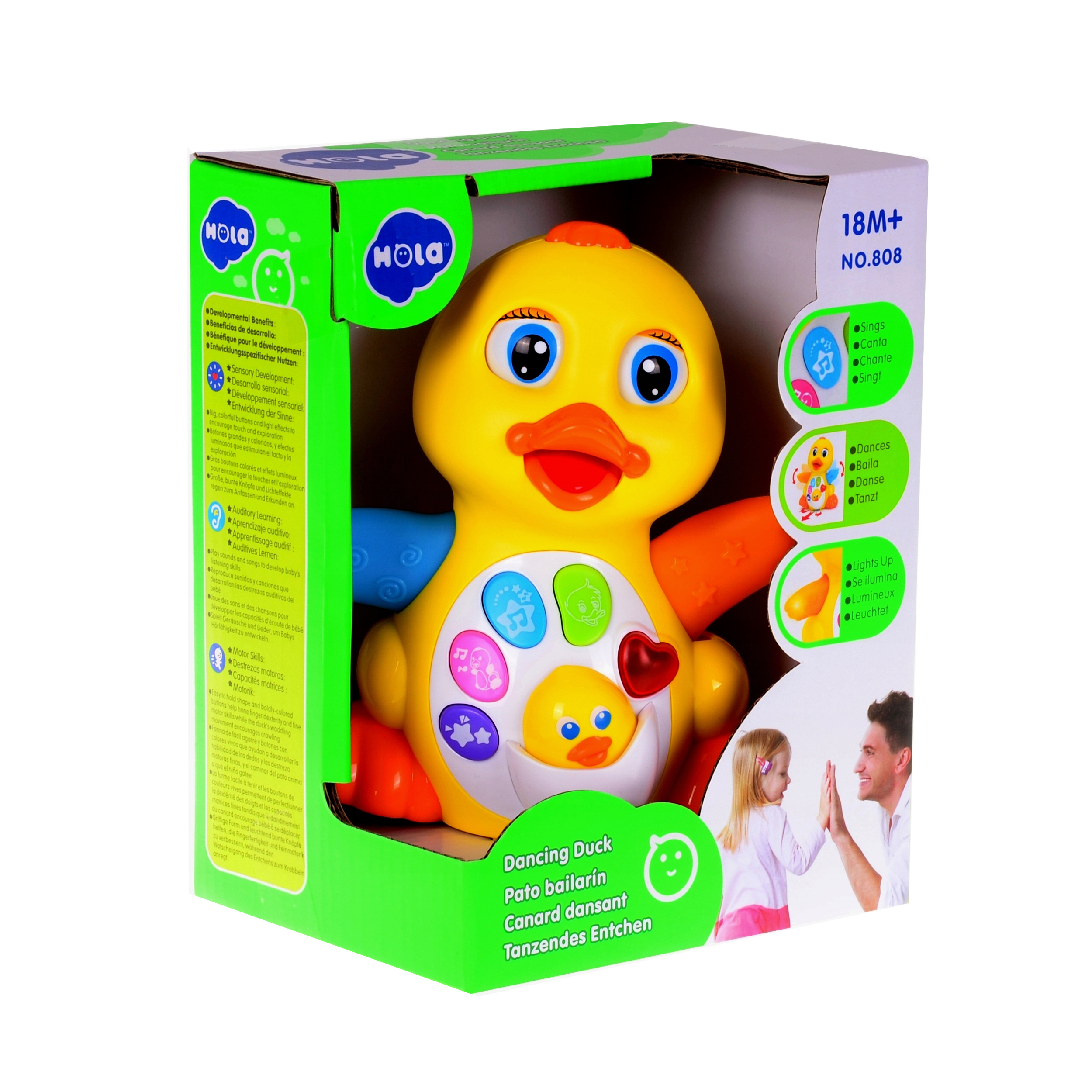 بازی آموزشی موزیکال هولا مدل Dancing Duck