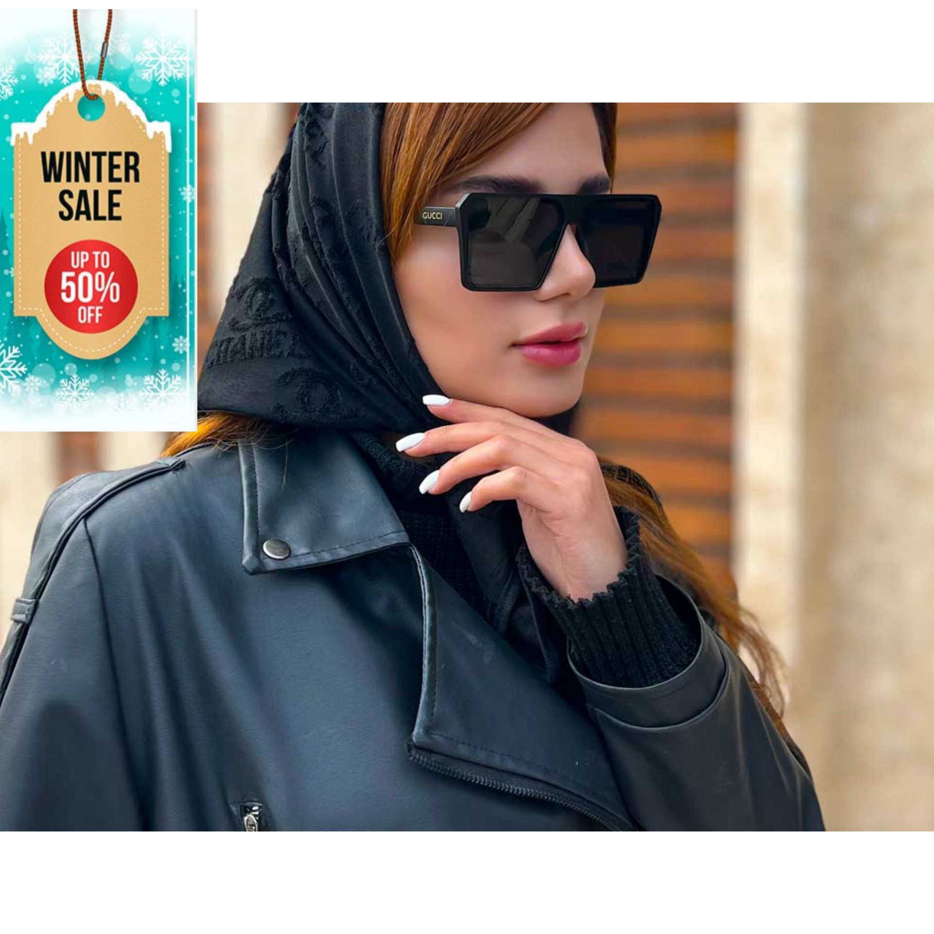 عینک آفتابی دخترانه دو طرح GUCCI و CELINE