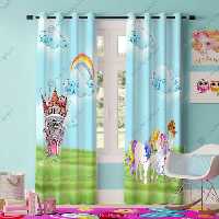 پرده پرنسس و اسب تک شاخ  HK-1450