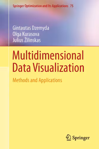 خرید و دانلود نسخه کامل کتاب Multidimensional data visualization : methods and applications