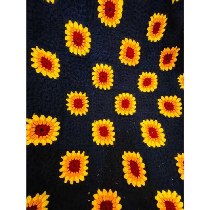 شال مبل و تخت مدل آفتاب سایز 130×130 سانتیمتر