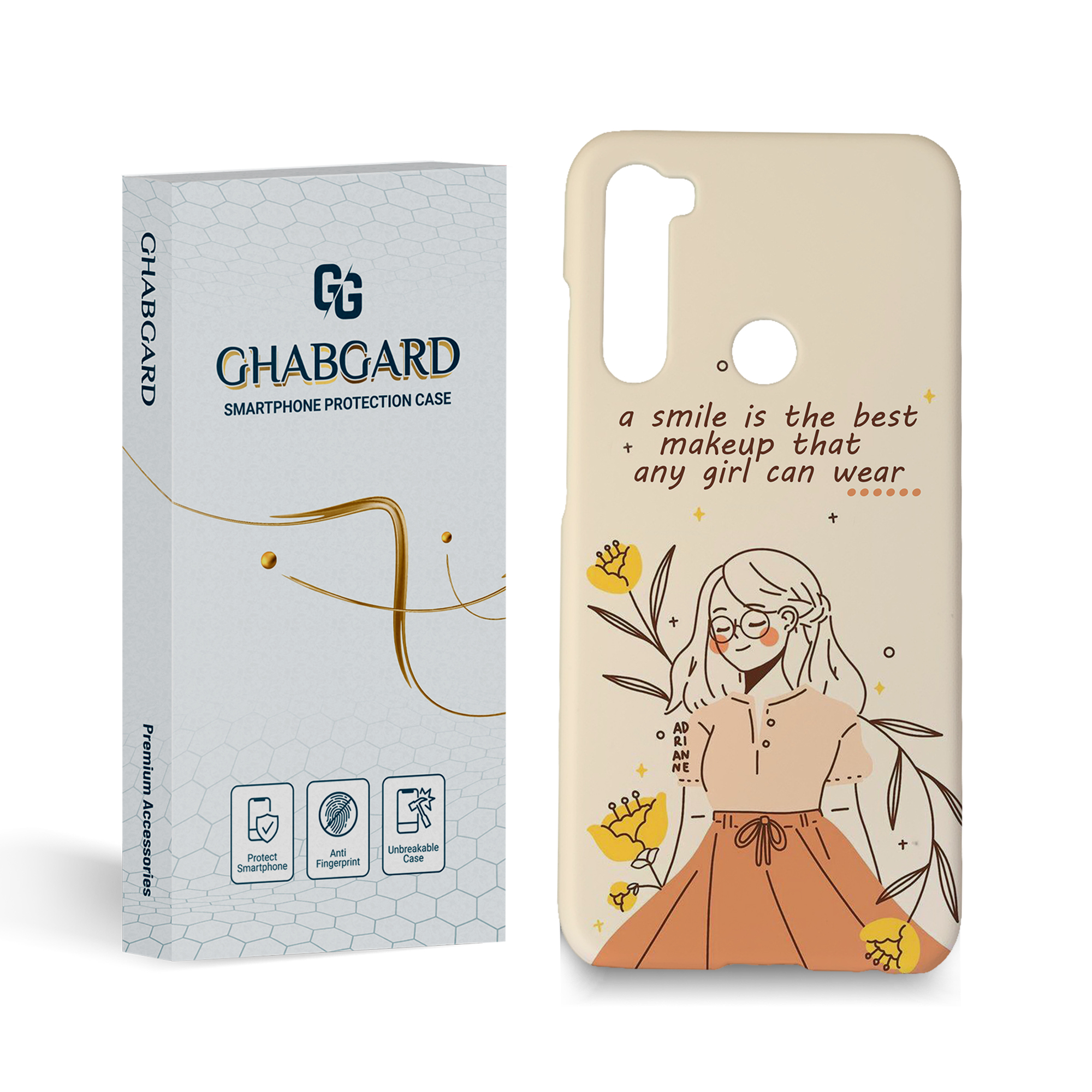 کاور قاب گارد مدل دخترانه مناسب برای گوشی موبایل شیائومی redmi note 8t