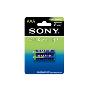 باتری نیم قلمی آلکالاین دوتایی برند سونی SONY