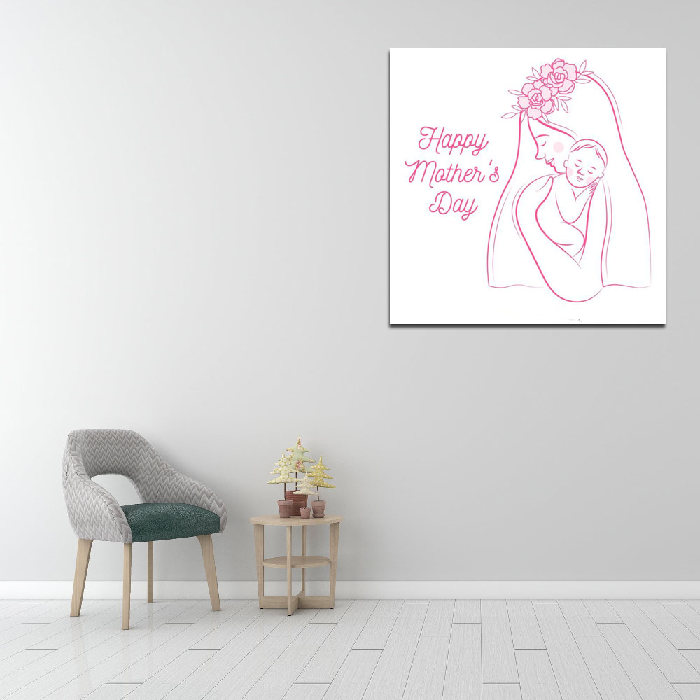 تابلو شاسی مدل روز مادر کد 412