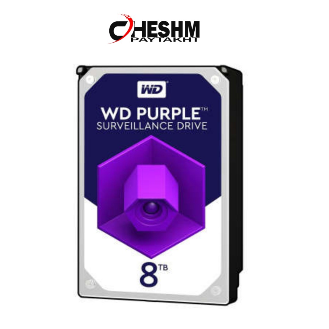 هارد 8 ترابایت وسترن دیجیتال بنفش اصلی 