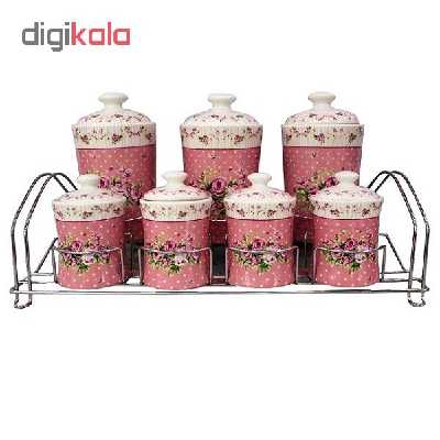 ست جا ادویه 7 پارچه مدل آنجل