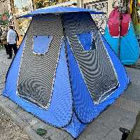 چادر مسافرتی ضد آب 8 نفره مکعبی ریپس  آلاچیق 360 درجه با کیفیت تضمینی کد44