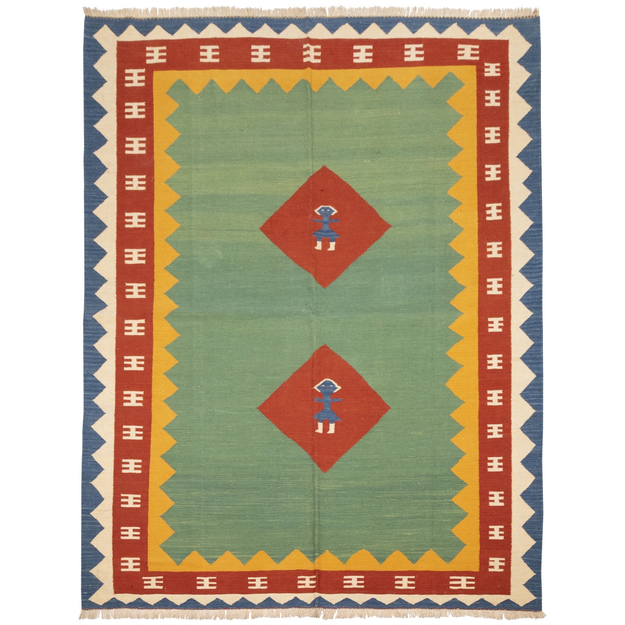 گلیم دستباف پنج متری سی پرشیا کد 171693