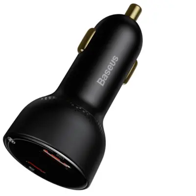 شارژر فندکی باسئوس مدل Dual Quick 100W