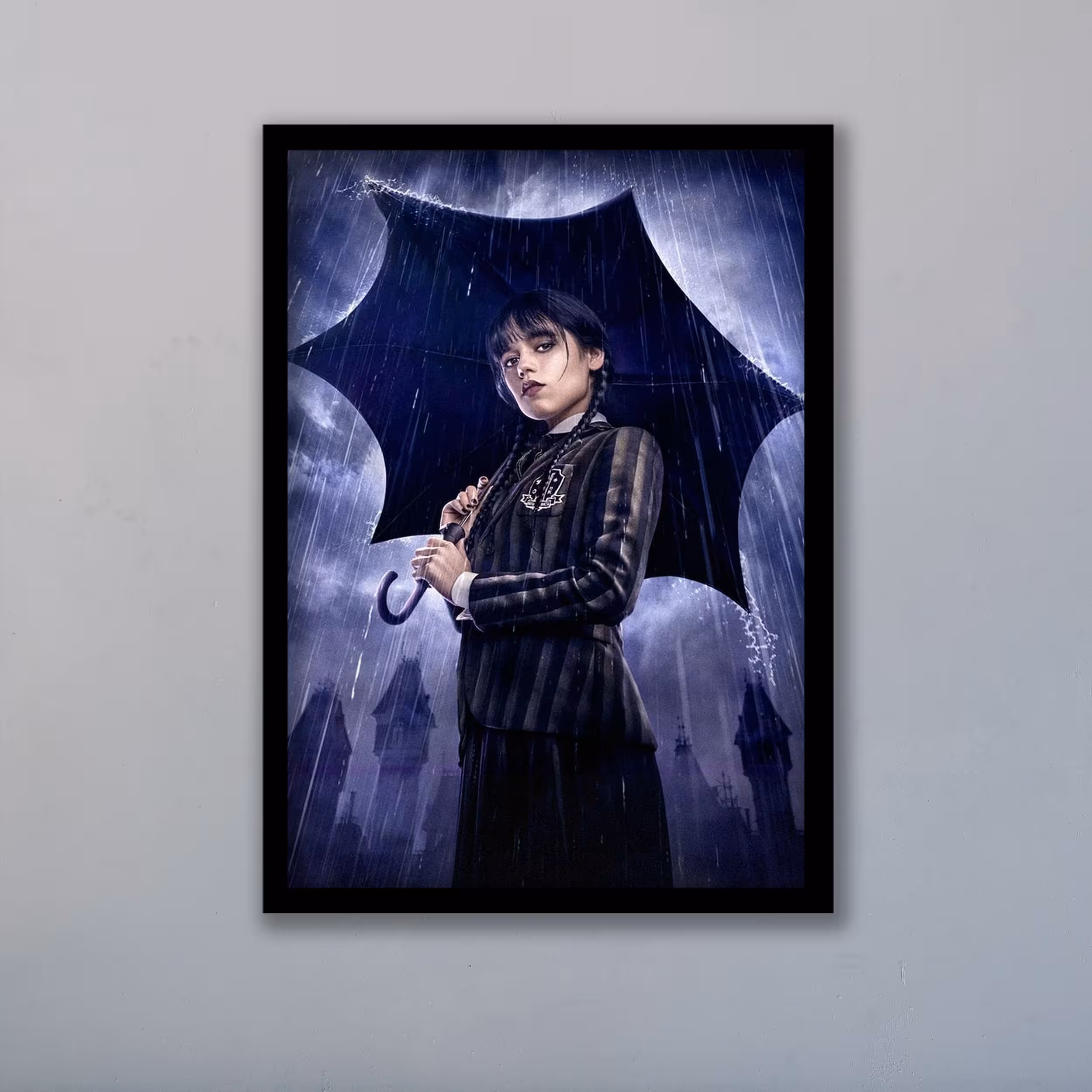 تابلو مدل ونزدی آدامز Wednesday Addams کد LAG1050
