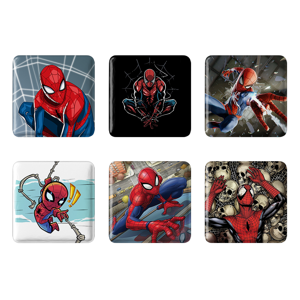 پیکسل خندالو مدل مرد عنکبوتی کد 600B مجموعه 6 عددی