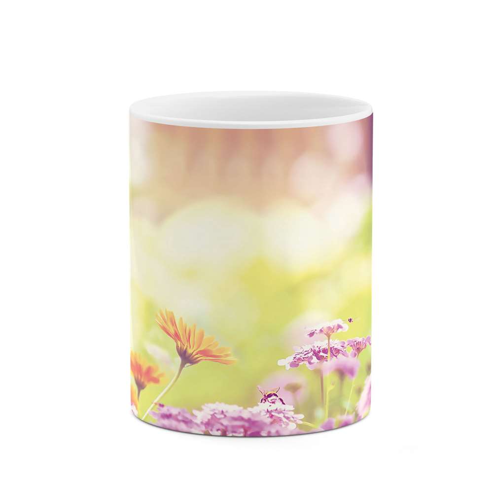 ماگ طرح گل مدل mgs06802