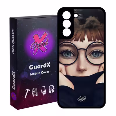 کاور گارد ایکس طرح Girl مدل Glass10040 مناسب برای گوشی موبایل سامسونگ Galaxy S21 FE