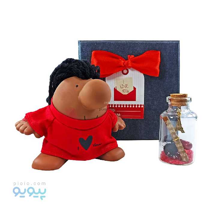 پک کادو ولنتاین عروسک دماغ ILOVE YOU