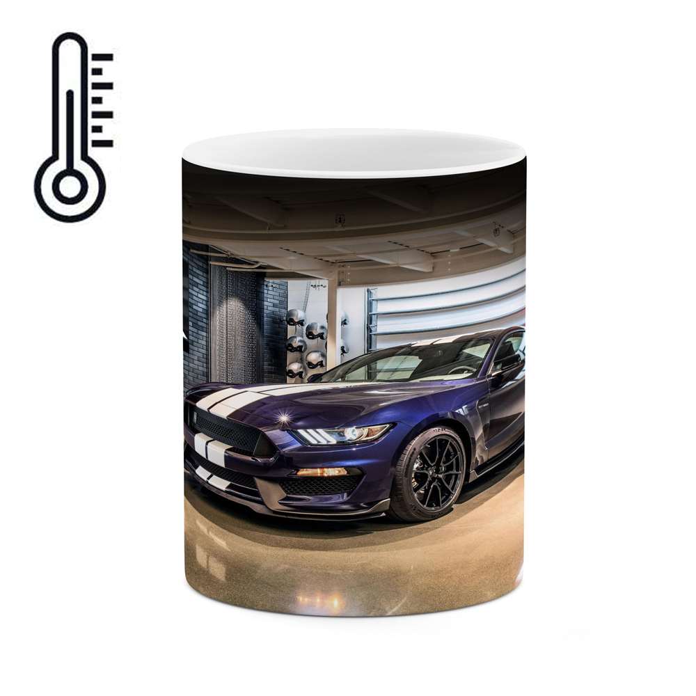 ماگ حرارتی کاکتی طرح ماشین مدل mgh14104