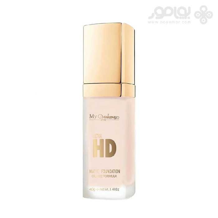 کرم پودر مات مای میکاپ استوری مدل ULTRA HD رنگ MF01 حجم 40 میل