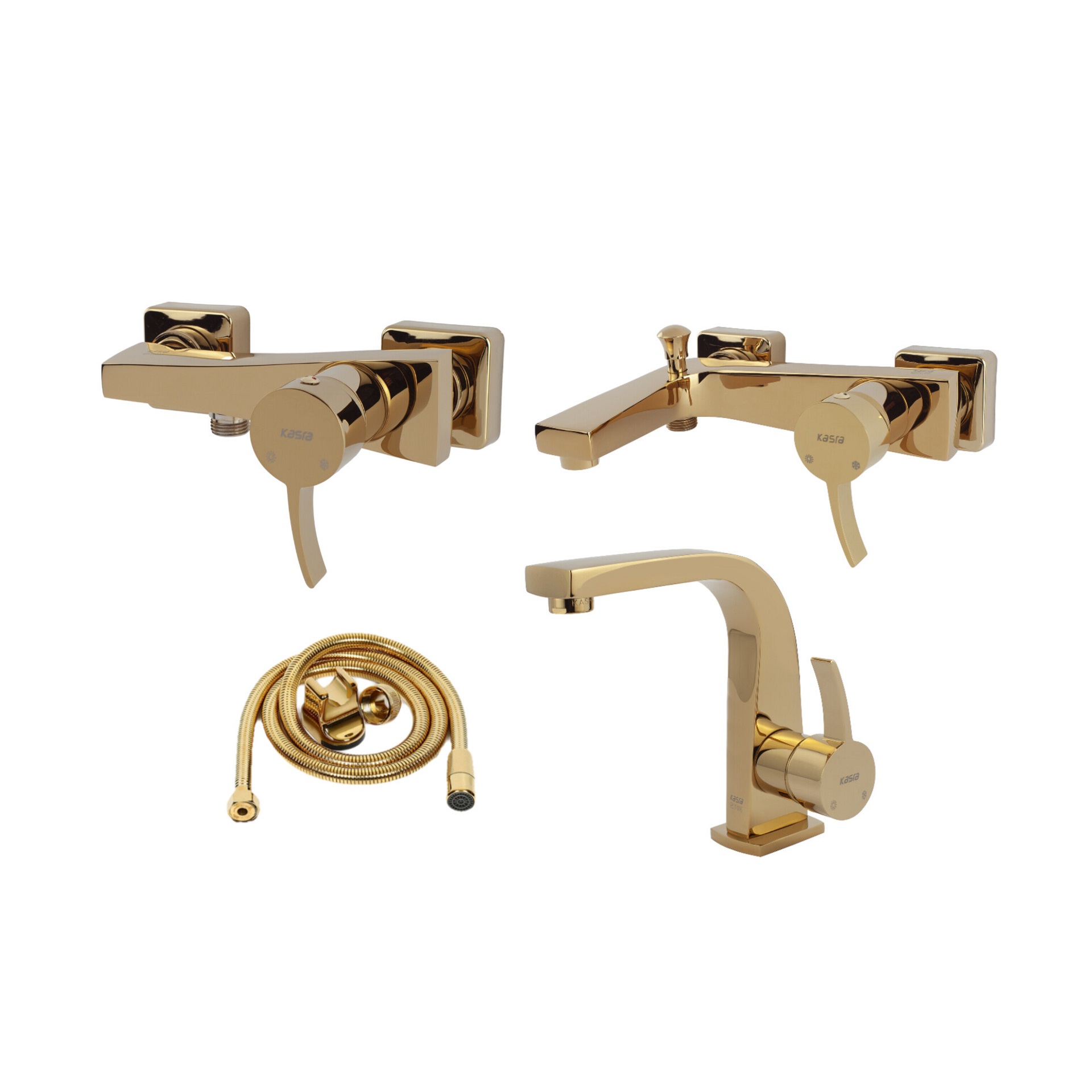 ست شیرآلات کسری مدل فیروزه مجموعه 4 عددی