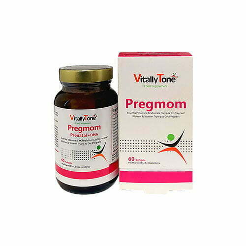 سافت ژل پرگمام ویتالی تون 60 عددی