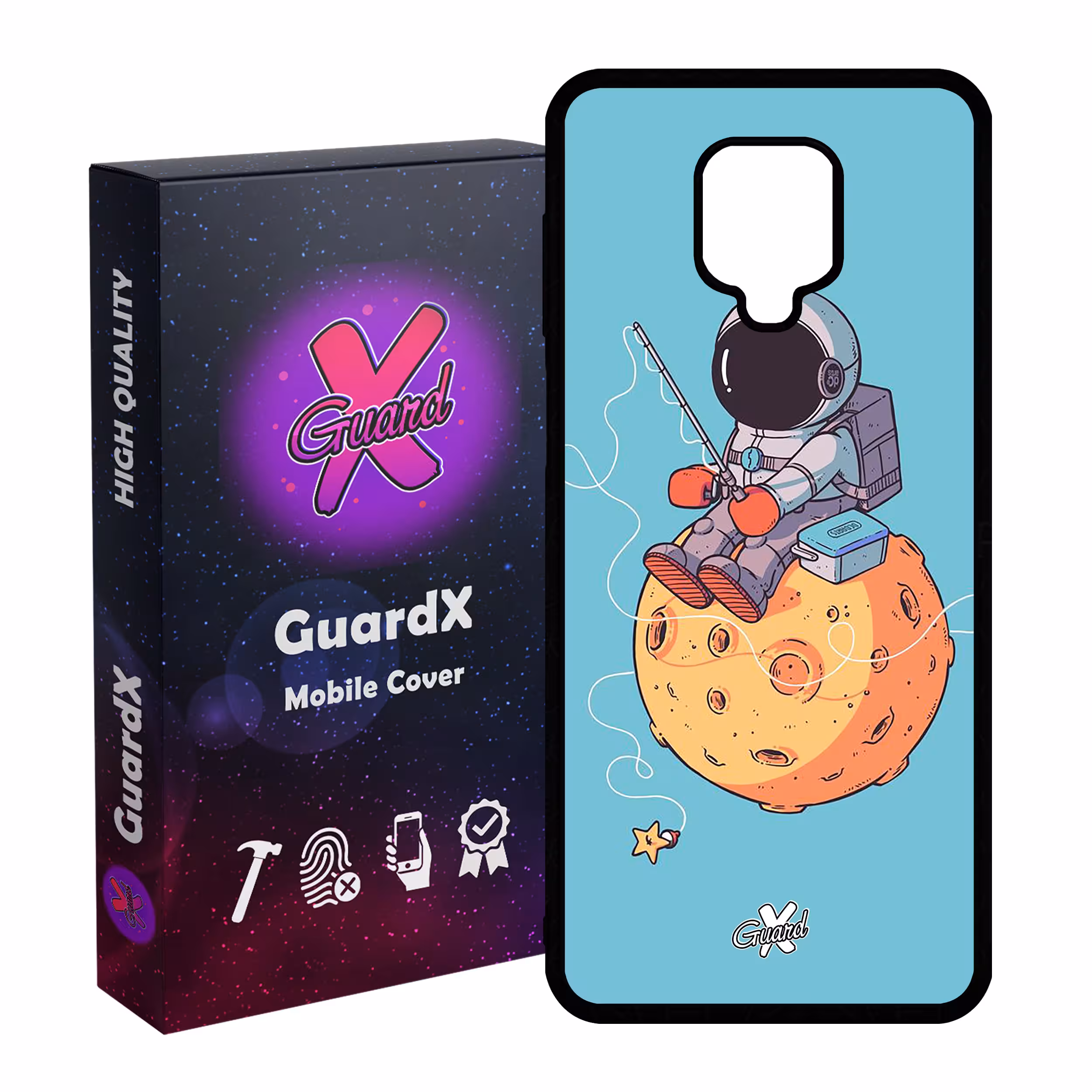 کاور گارد ایکس طرح Galaxy مدل Glass10042 مناسب برای گوشی موبایل شیائومی Redmi Note 9S / Note 9 Pro / Note 9 Pro Max