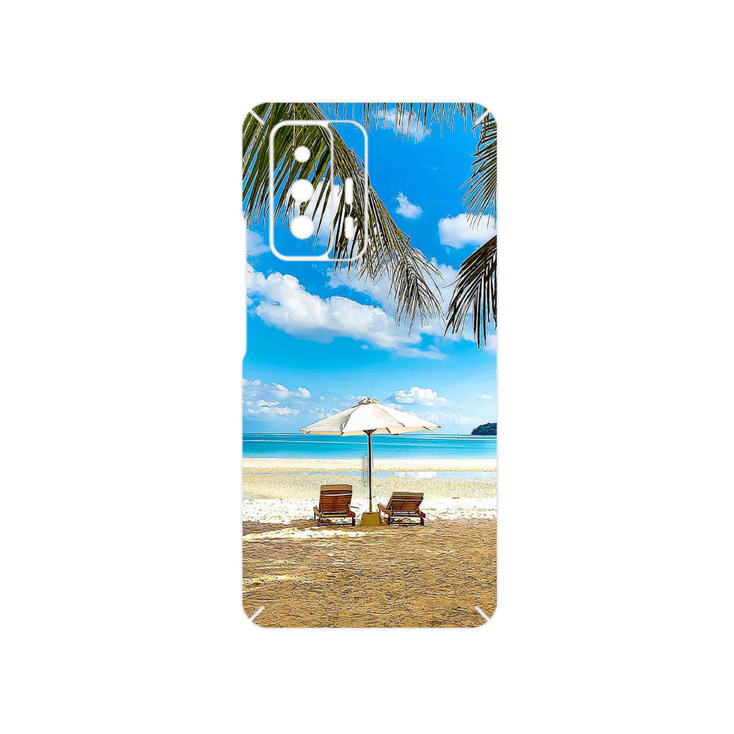 برچسب پوششی ماهوت مدل Beach مناسب برای گوشی موبایل شیائومی 11T 5G