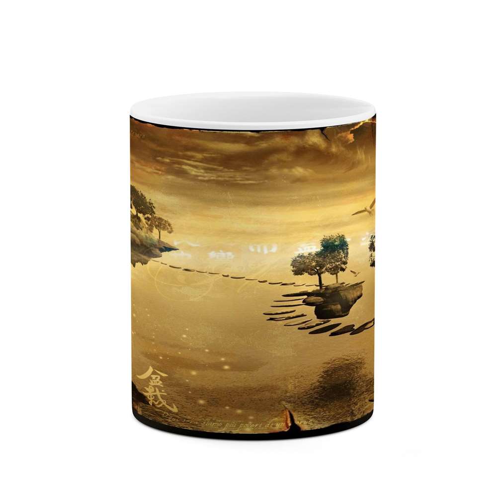 ماگ کاکتی طرح نقاشی مدل mgs13485