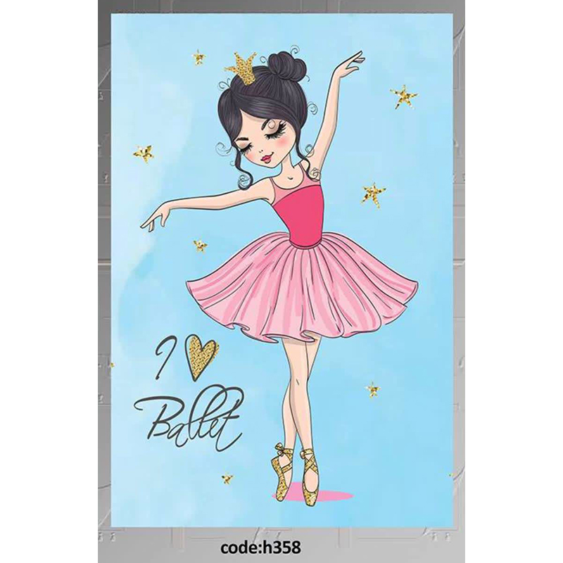 قالیچه کودک درجه1 ماشینی، در ابعاد مختلف، باترمزفرش، طرح آنیا، کد h368