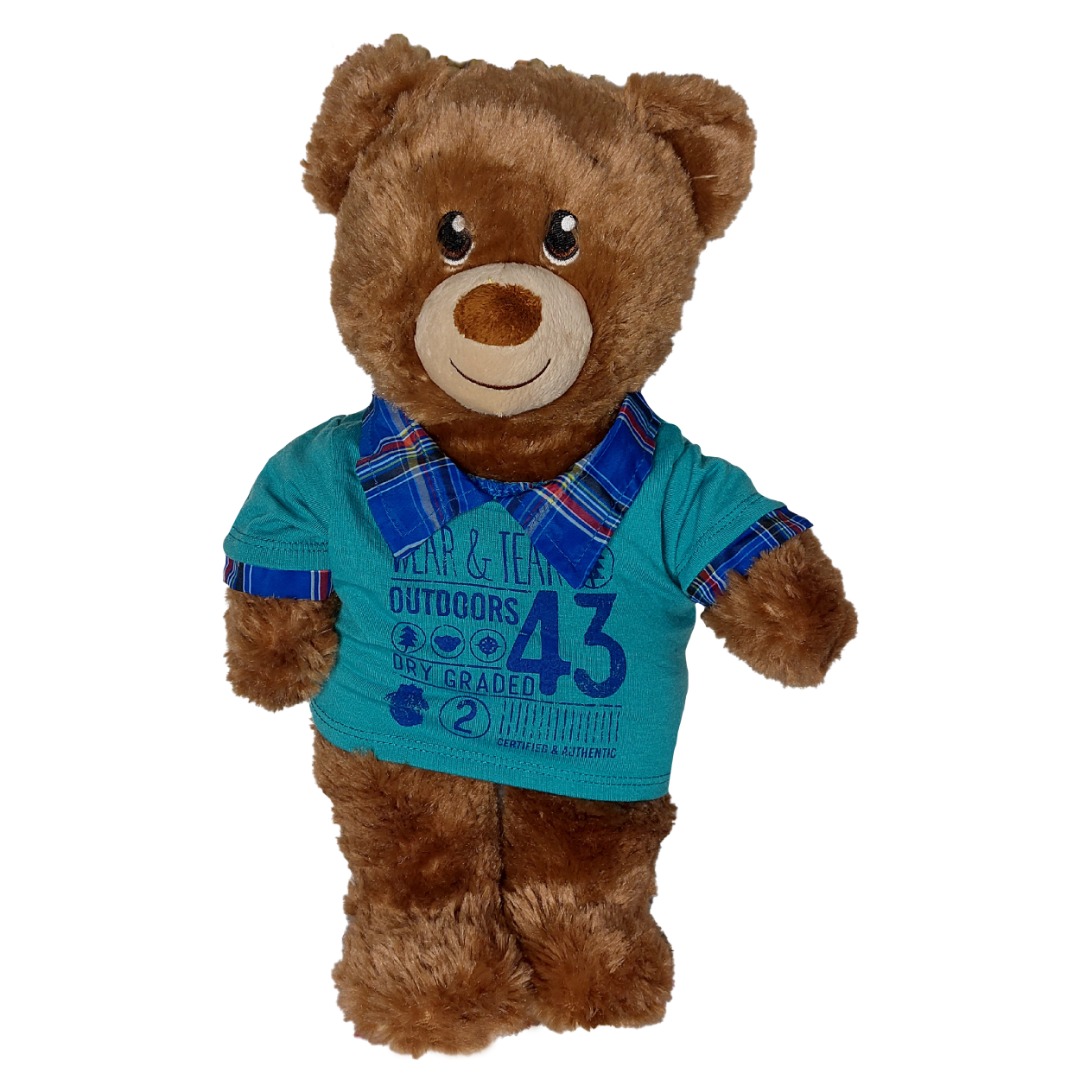 عروسک طرح خرس مدل Build a Bear کد SZT4/166 ارتفاع 40 سانتیمتر