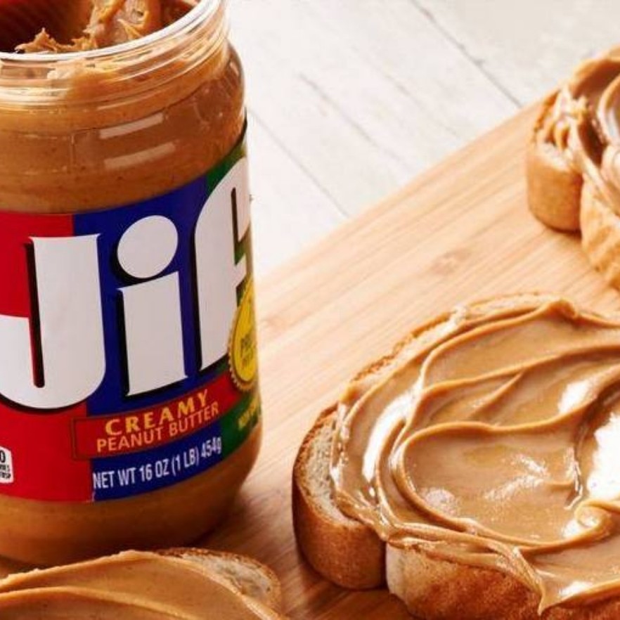 کره بادام زمینی جیف 454 گرمی jif بسته 12 عددی