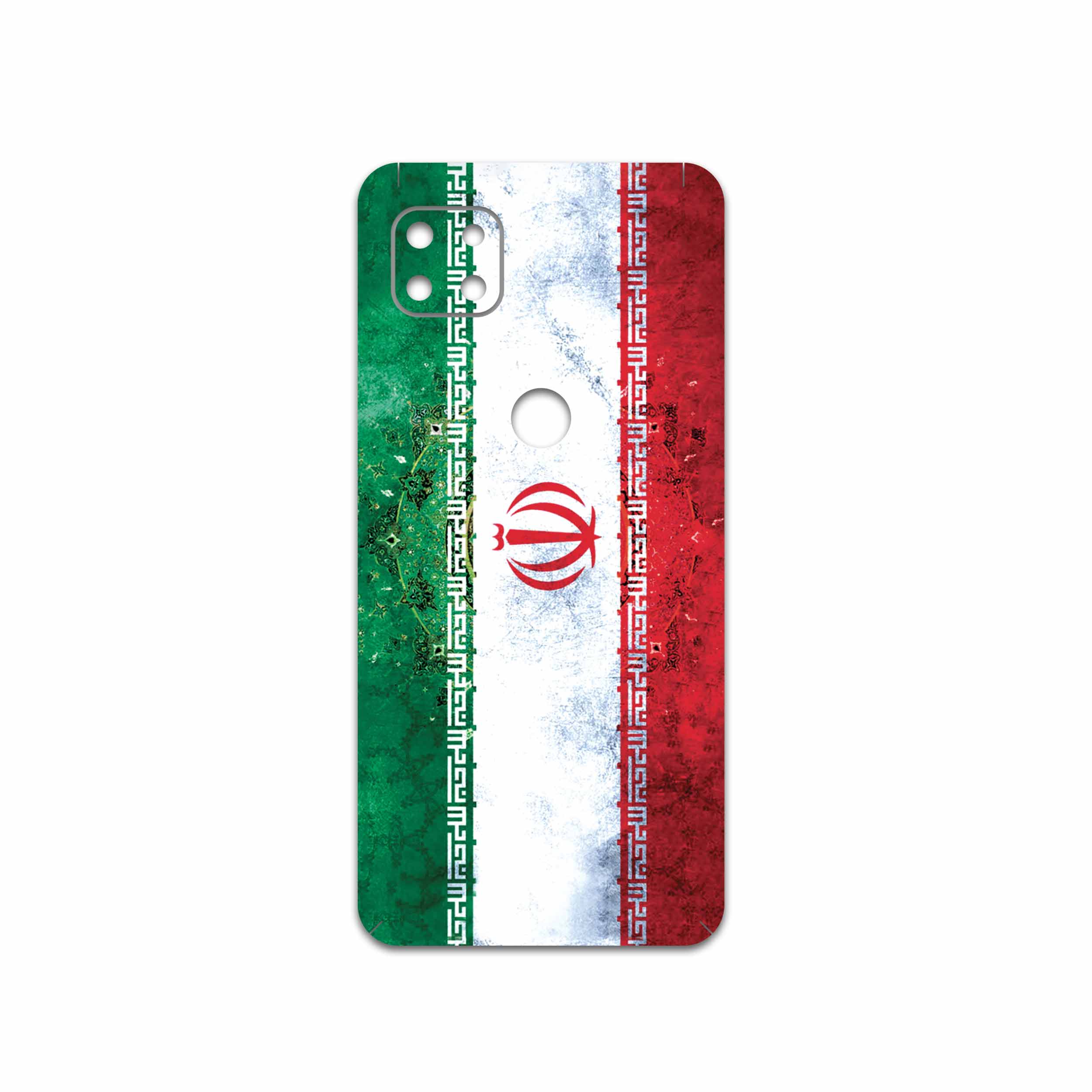 برچسب پوششی ماهوت مدل Iran-Flag-1 مناسب برای گوشی موبایل موتورولا MOTO G 5G