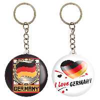 جاکلیدی خندالو مدل پرچم المان کد 2065420646 مجموعه 2 عددی