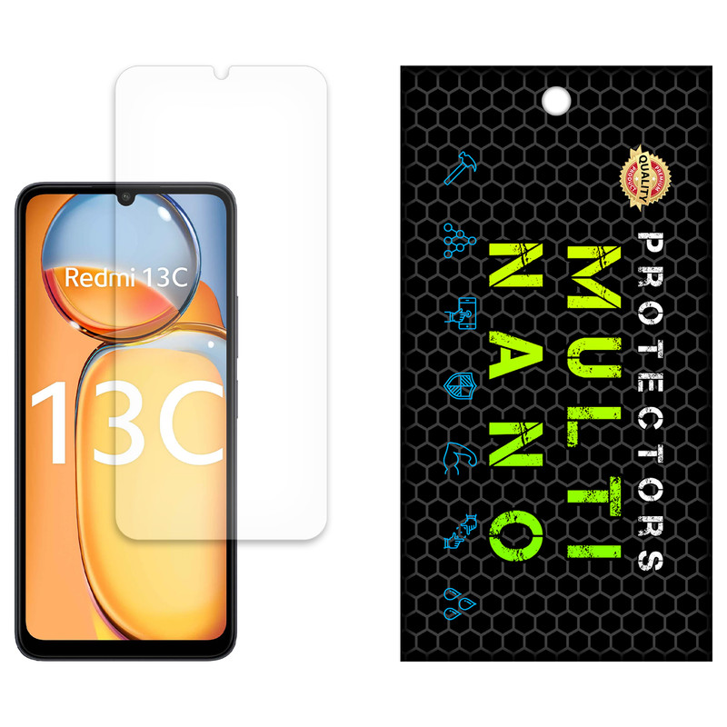محافظ صفحه نمایش مات مولتی نانو مدل X-S1M مناسب برای گوشی موبایل شیائومی Redmi 13C | کالا برتری