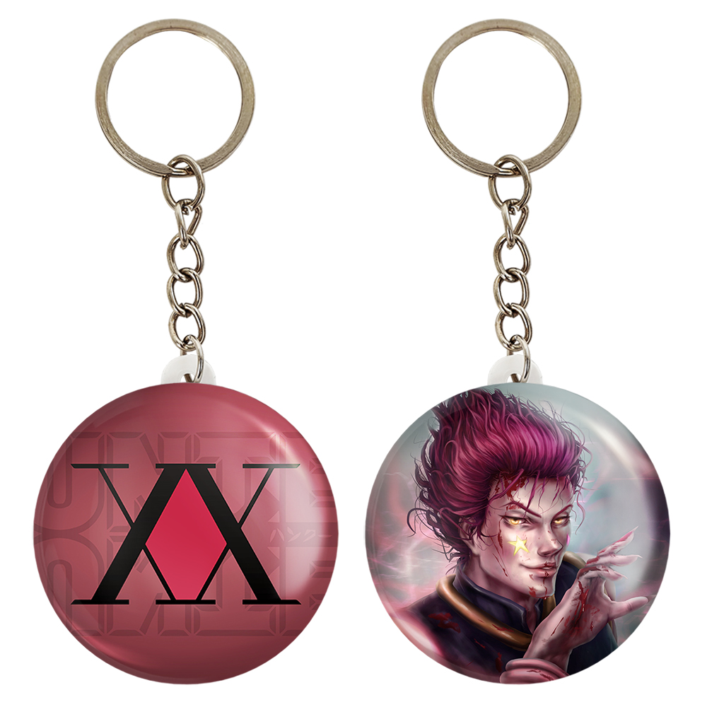 جاکلیدی خندالو مدل هیسوکا جوکر و نماد شکارچی انیمه هانتر ایکس هانتر کد 1193911938 مجموعه 2 عددی