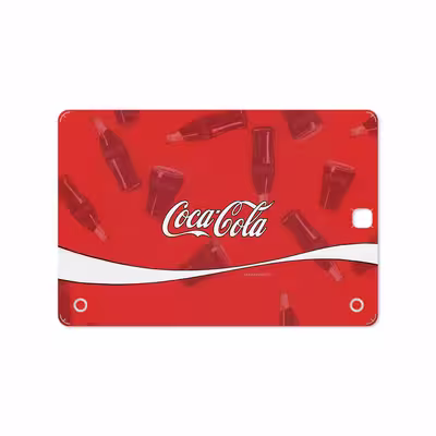 برچسب پوششی ماهوت مدل Coca-Cola-Logo مناسب برای تبلت سامسونگ Galaxy Tab A 9.7 2015 T550