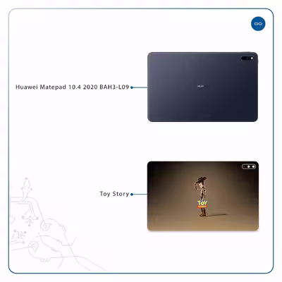 برچسب پوششی ماهوت مدل Toy Story مناسب برای تبلت هوآوی Matepad 10.4 2020 BAH3-L09