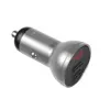 شارژر فندکی باسئوس مدل Digital Display-24W