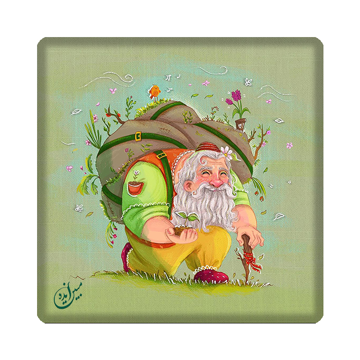 کاشی مبین ایده مدل کارتونی kh10 کد 668