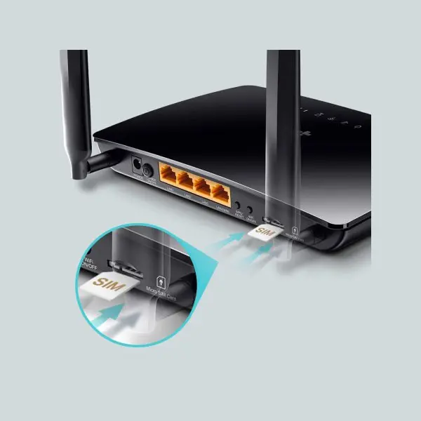 مودم روتر بی سیم 4G LTE تی پی-لینک مدل Archer MR400/AC1200_Ver- 4 