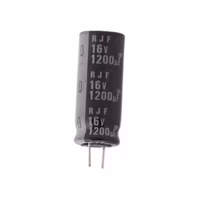 خازن الکترولیت 1200 میکرو فاراد کد 00074 بسته 5 عددی