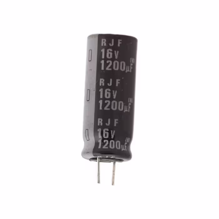 خازن الکترولیت 1200 میکرو فاراد کد 00074 بسته 5 عددی